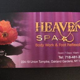 heavenly massage and spa